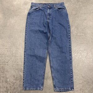 Vintage Levis 560 Jeans Womens  14 S Loose Fit Straight Leg 90s Baggy Denim NWT